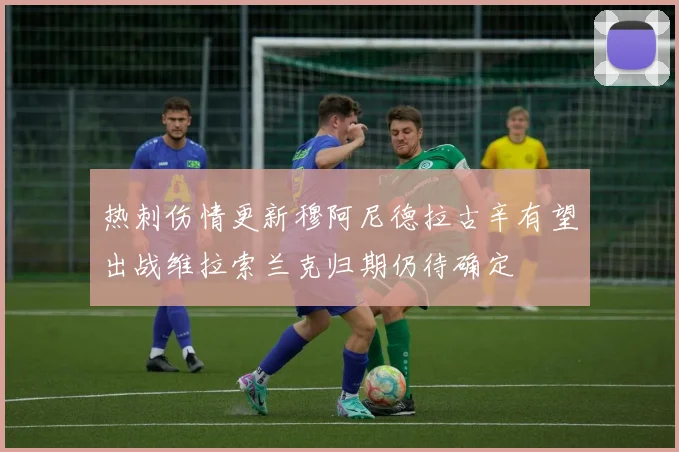 热刺伤情更新穆阿尼德拉古辛有望出战维拉索兰克归期仍待确定